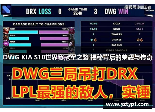 DWG KIA S10世界赛冠军之路 揭秘背后的荣耀与传奇